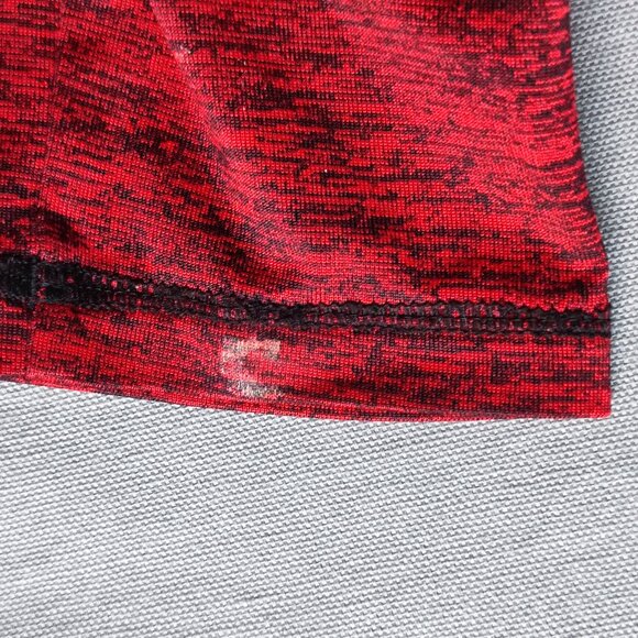 Under Armour lightweight hoodie kids unisex size M maroon salt and pepper - Picture 5 of 9